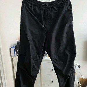 준지 코튼 와이드핏 팬츠 블랙 46사이즈(새상품급)