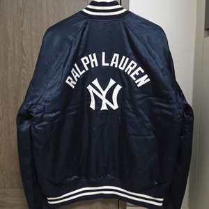 [새상품][L]폴로 랄프로렌 양키스 바시티 새틴 자켓