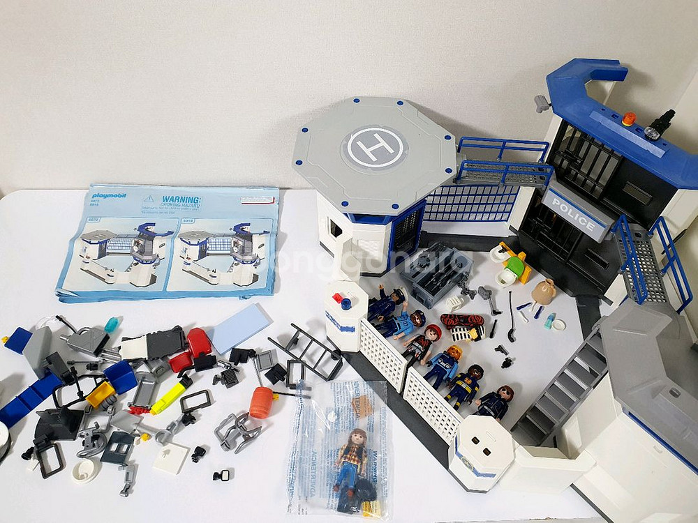 플레이모빌 5135 5622 6919 해적선 경찰 일괄 10만원--4