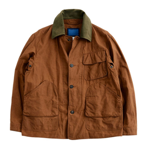 [105] 헨리코튼 FFC x 도큐먼트 왁스드 브리티시 코튼 피싱 자켓