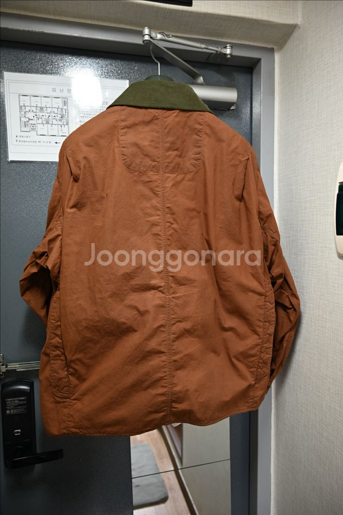 [105] 헨리코튼 FFC x 도큐먼트 왁스드 브리티시 코튼 피싱 자켓--2