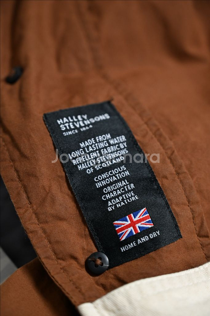 [105] 헨리코튼 FFC x 도큐먼트 왁스드 브리티시 코튼 피싱 자켓--8