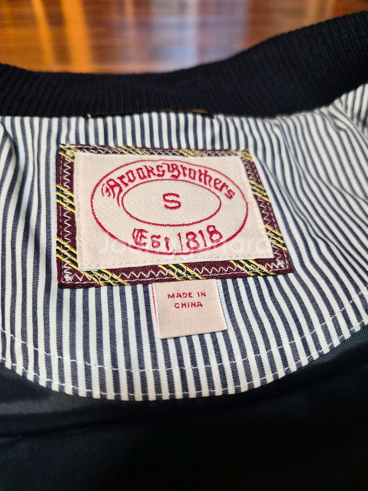 브룩스 브라더스 울 패딩 구스다운 점퍼 (의류 번호 13)--4