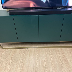 까사미아 그린 티비 콘솔 거실장 1600