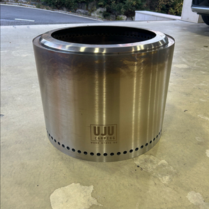 우주캠핑 이중연소 화로대 특대형 (50사이즈)