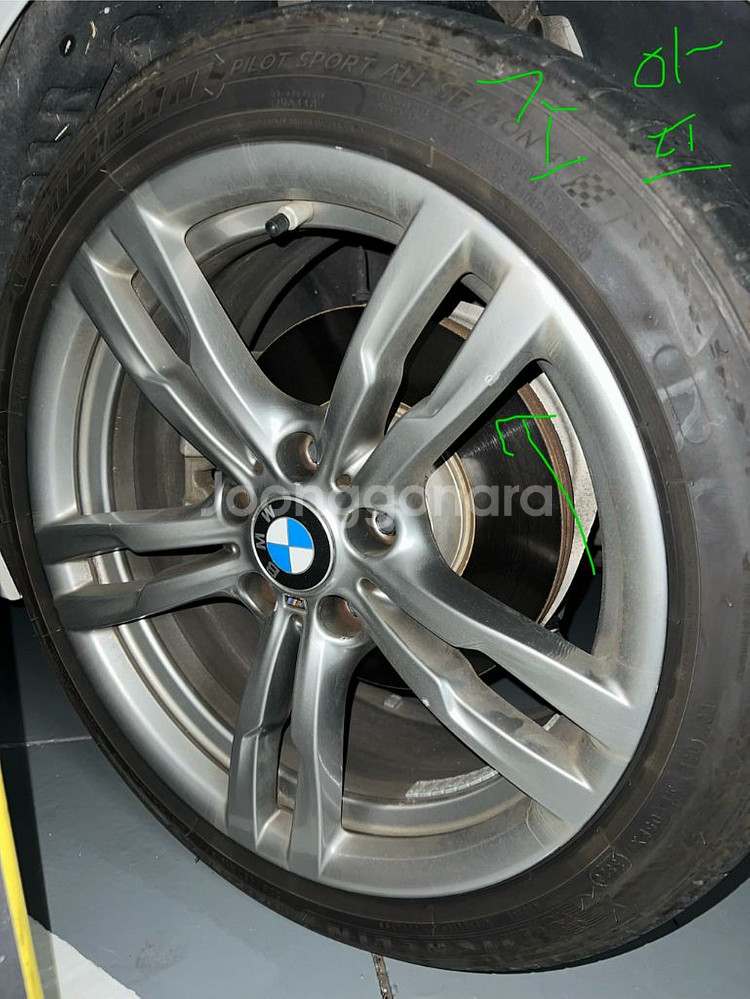 BMW 441M(휠타이어) + TPMS--5