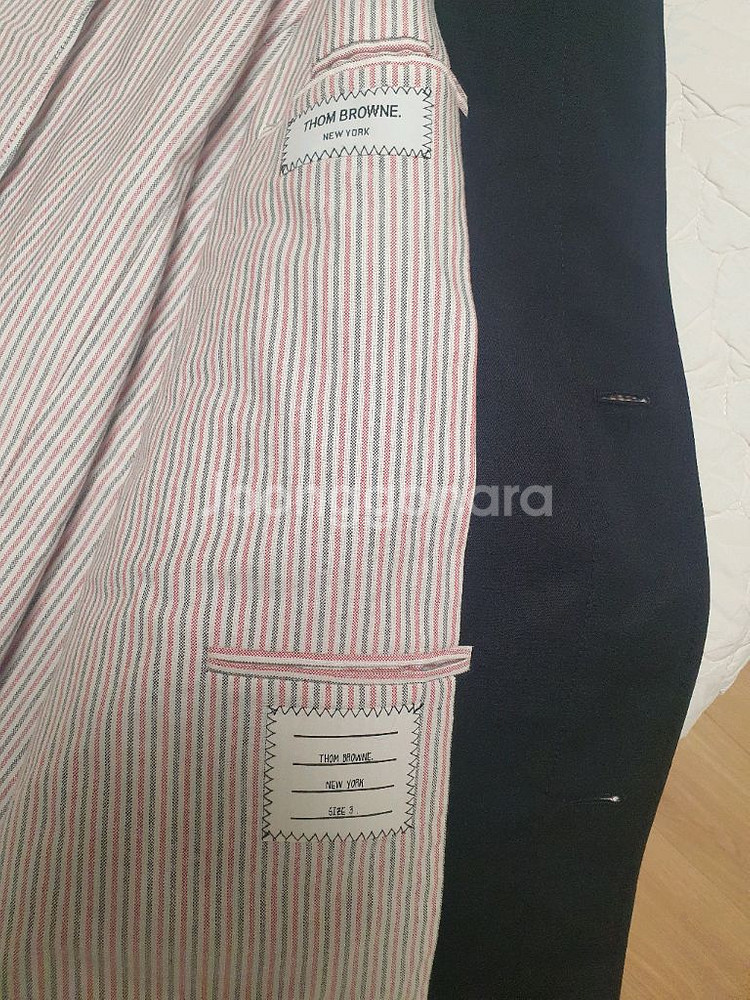 톰브라운 22fw 코튼 트윌코트 3(105)--5