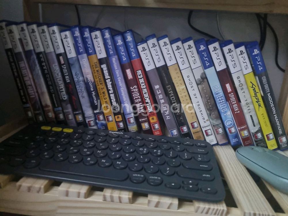 PS5 1208a 디스크 에디션 + 게임 24종 세트--0