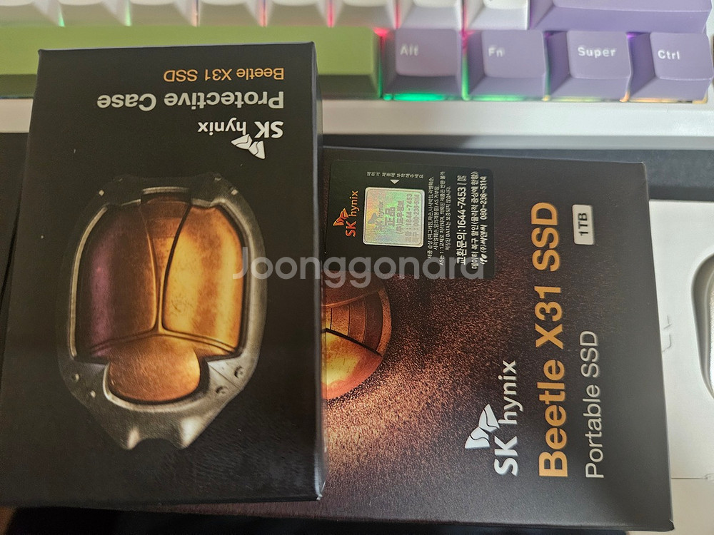 SK하이닉스 비틀 X31 포터블 SSD 1TB 국내정발--0