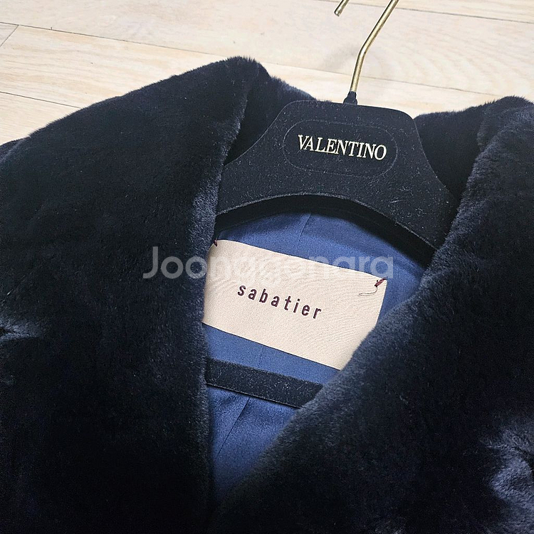 사바티에 밍크조끼 40--2