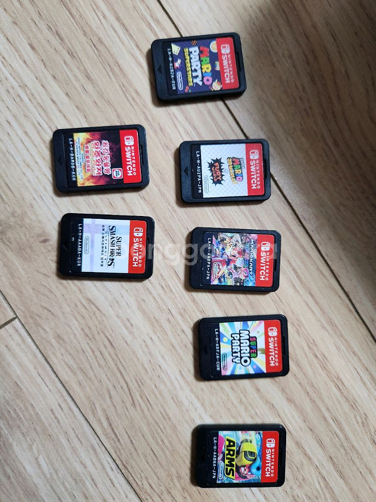 닌텐도 스위치 + 게임팩 7개--1