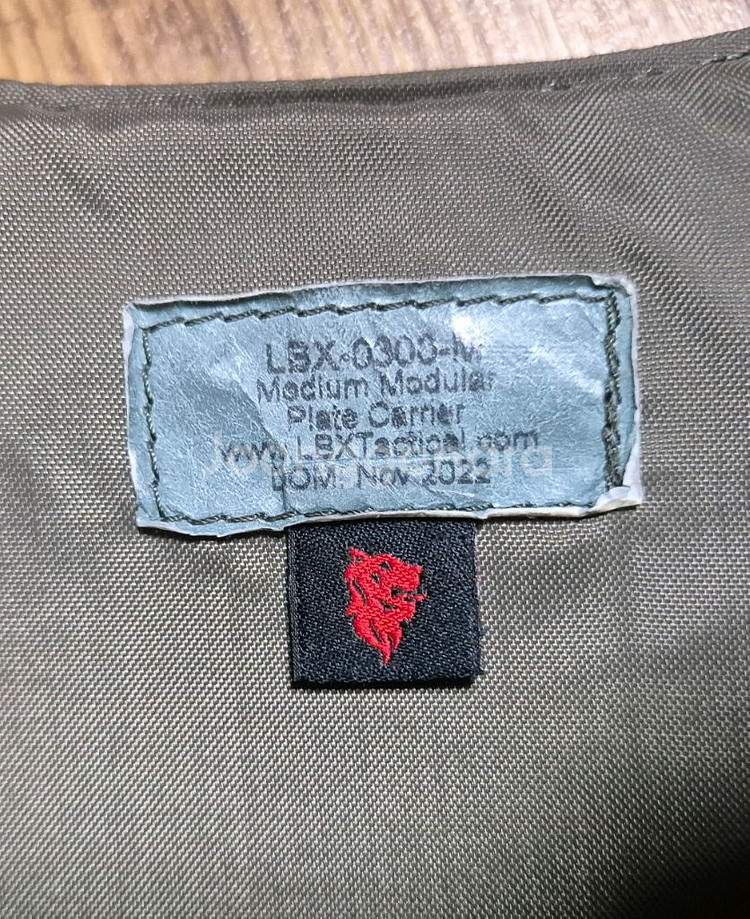 플레이트 캐리어 LBX 0300 M사이즈--1