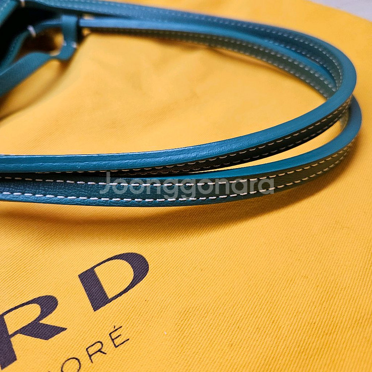 고야드 미니앙주 토트백 그린--3