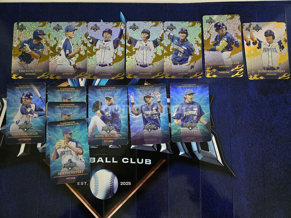 불꽃야구 포토카드 교환합니다--0