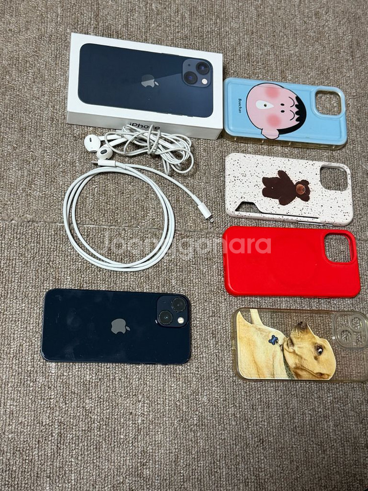 아이폰13미니 미드나잇블루 128 자급제--0