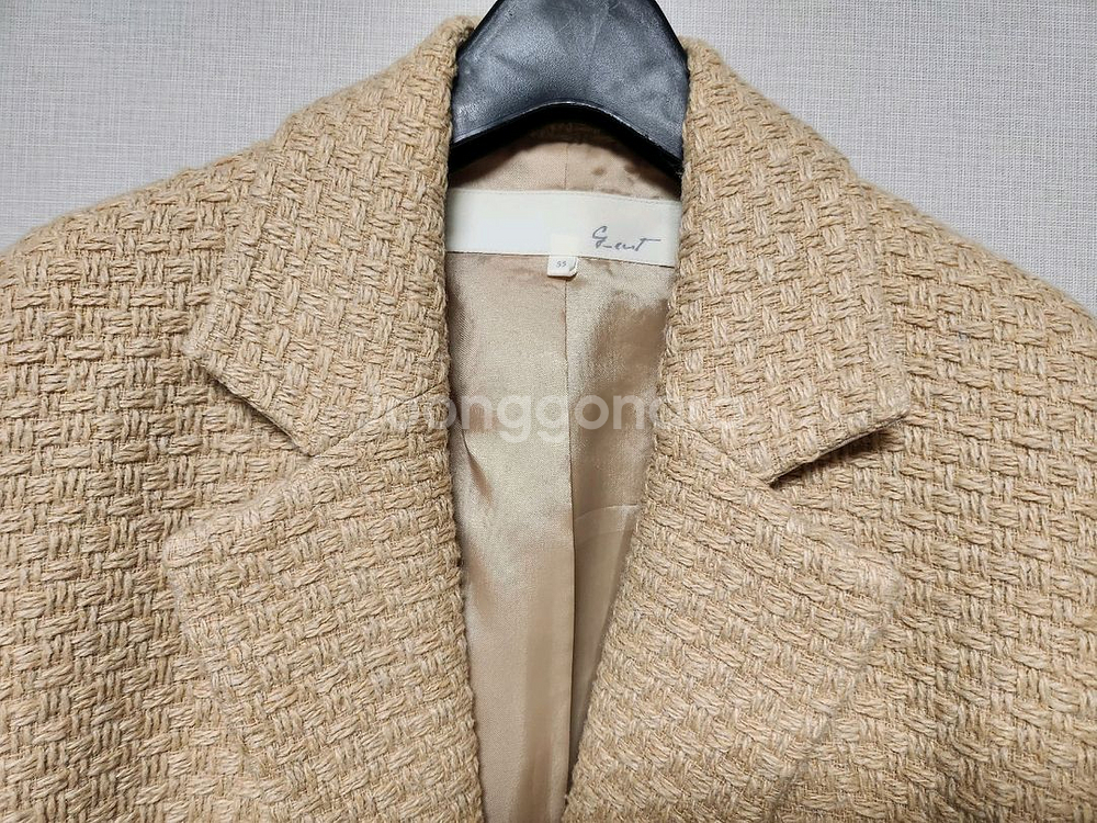 지컷트위드 크롭 자켓--2