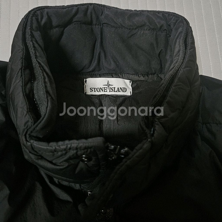 [XL] 스톤아일랜드 크링클랩스 패딩 블랙--2