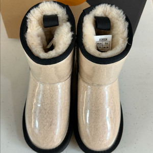 UGG 키즈 에버어그 Coated 클리어 클래식 방수 어그부츠 8-10
