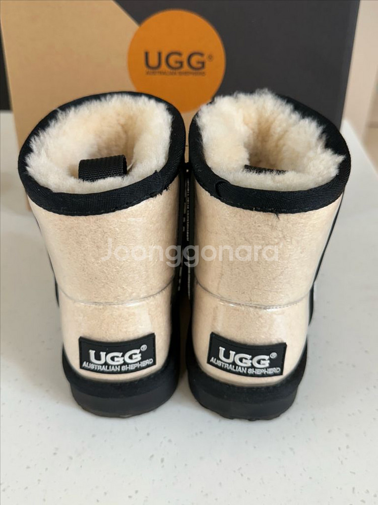 UGG 키즈 에버어그 Coated 클리어 클래식 방수 어그부츠 8-10--1