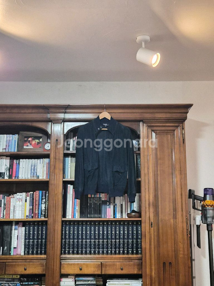 폴로 랄프로렌 스웨이드 A1 블루종 자켓 (의류 번호 14)--0