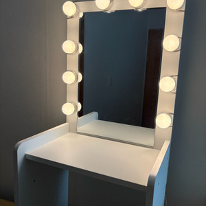 LED 조명 화장대 세트