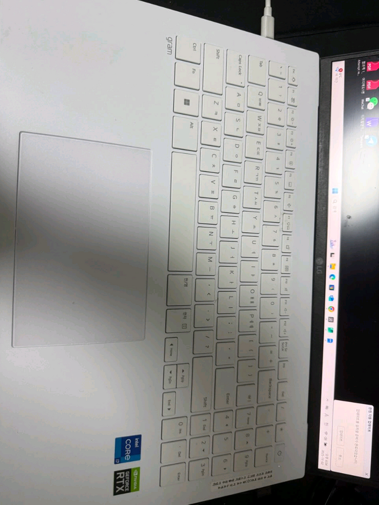 LG 그램 16인치 16ZD90Q-EX76K 외장그래픽 이미지