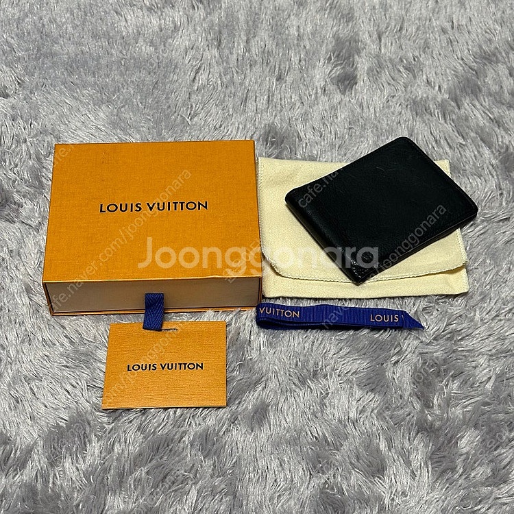 [풀구성] 루이비통 쉐도우 반지갑 블랙--5