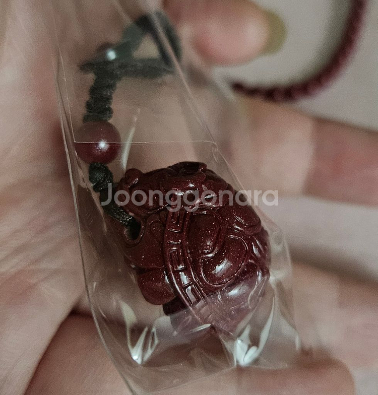 천연원석 경면주사--1