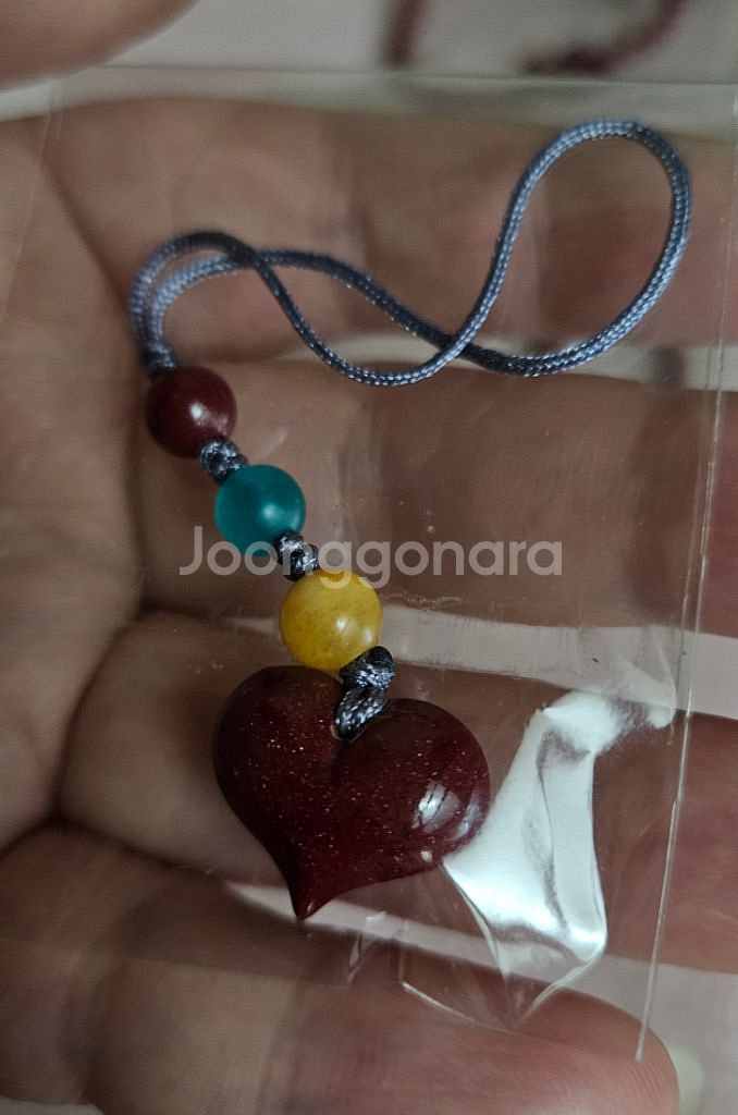 천연원석 경면주사--2