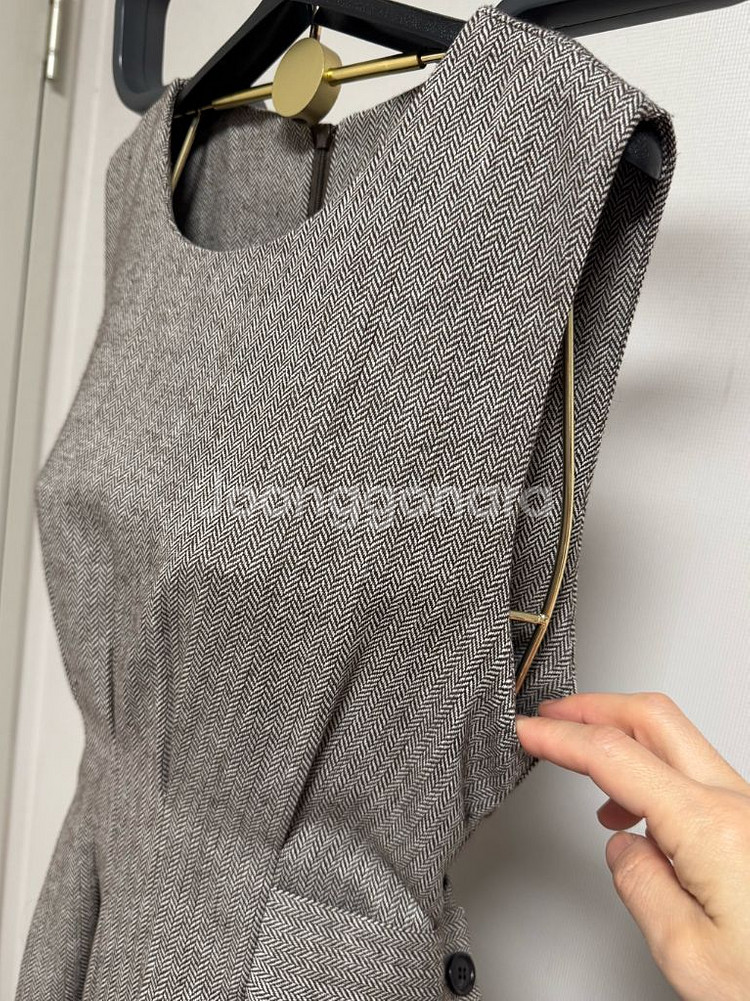 마인 뷔스티에원피스--7