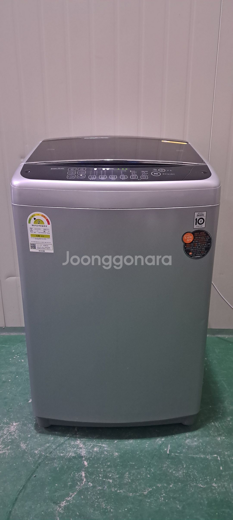 2636 엘지 16KG 통돌이세탁기(메탈실버+블랙라벨)--0