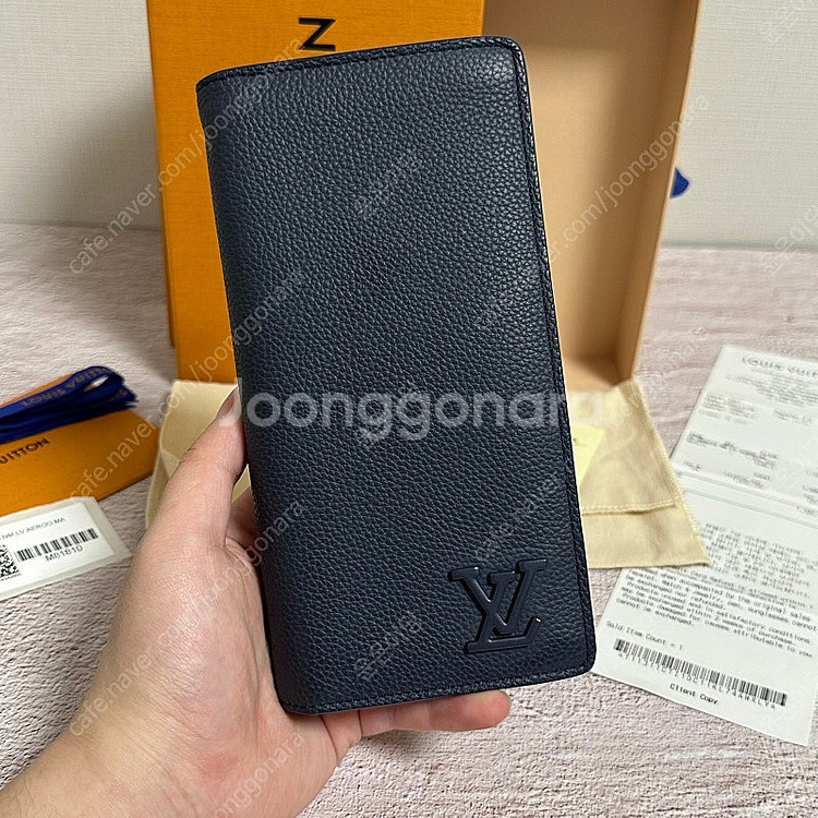 [풀구성] 루이비통 에어로그램 브라짜 월릿 장지갑--0