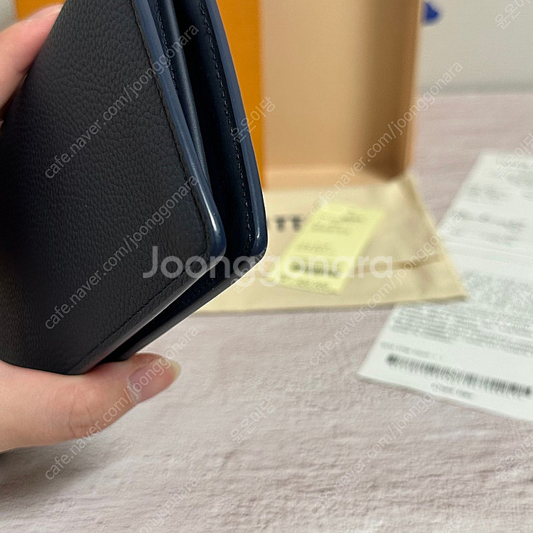 [풀구성] 루이비통 에어로그램 브라짜 월릿 장지갑--6