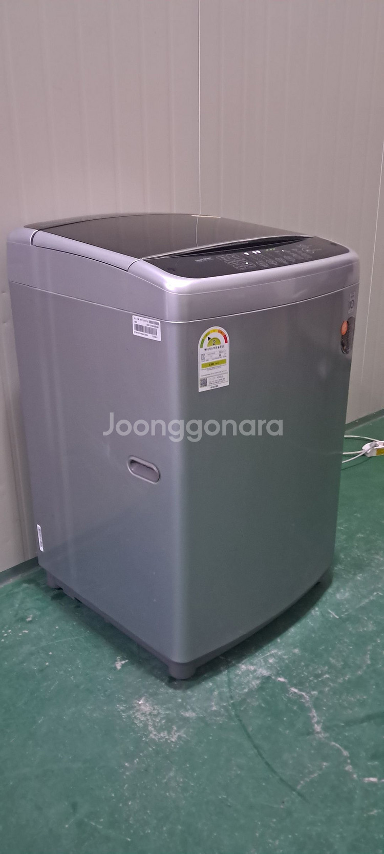 2636 엘지 16KG 통돌이세탁기(메탈실버+블랙라벨)--1