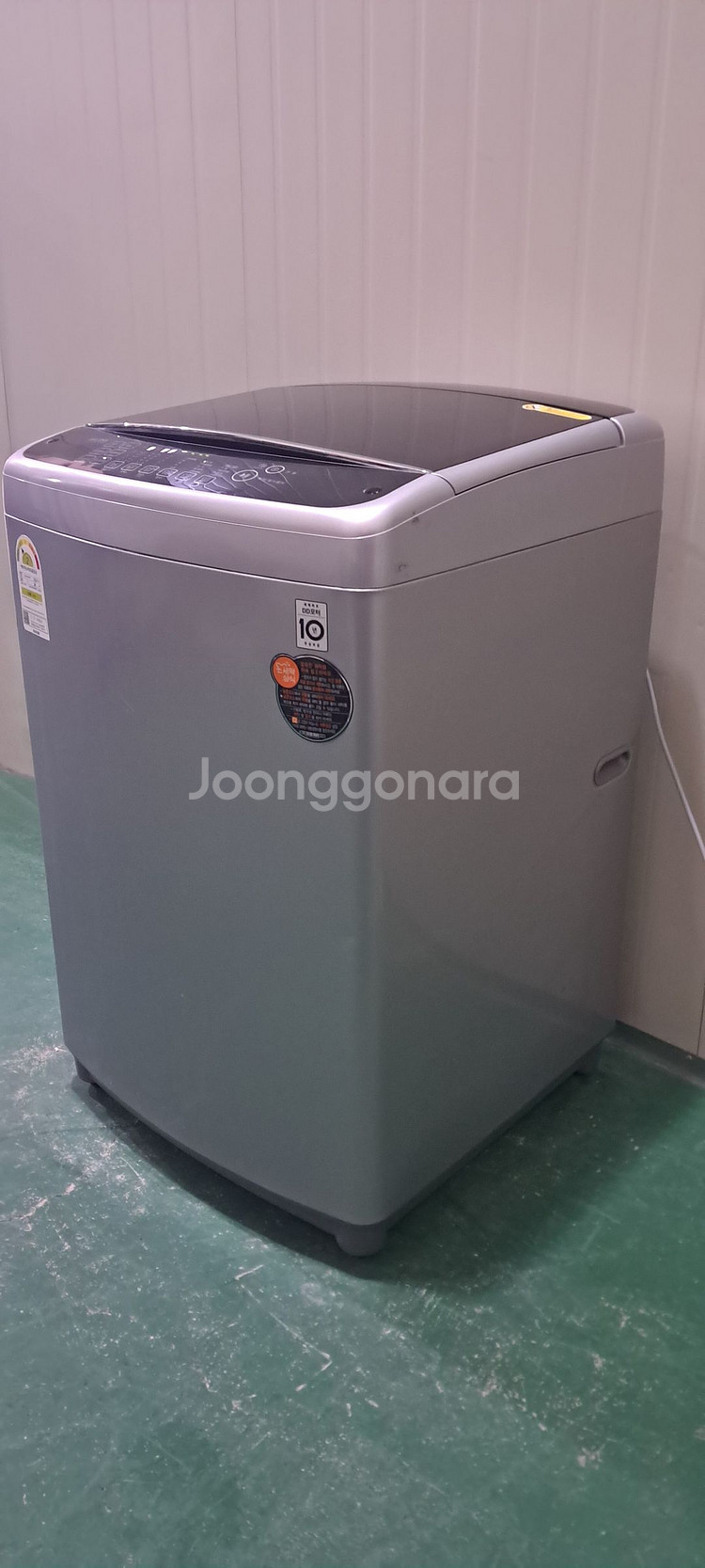 2636 엘지 16KG 통돌이세탁기(메탈실버+블랙라벨)--2