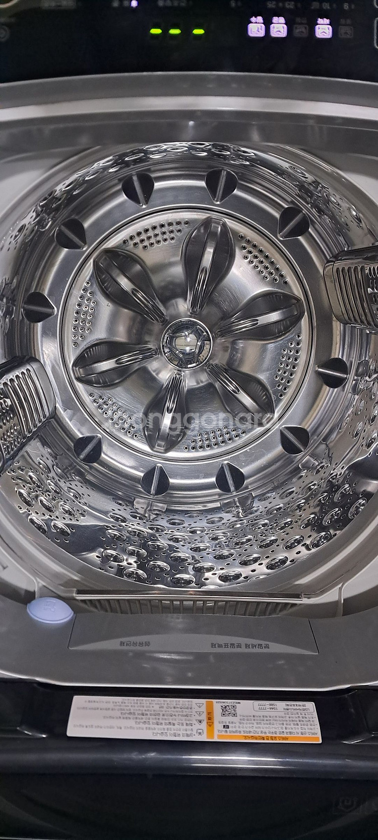 2636 엘지 16KG 통돌이세탁기(메탈실버+블랙라벨)--7