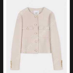 유메르 부클 트위드 자켓 이미지