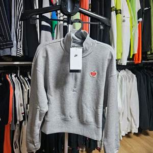 나이키 여성 크롭 기모 집업(새샹품)