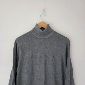 타미힐피거 목폴라 그레이 니트(100사이즈)