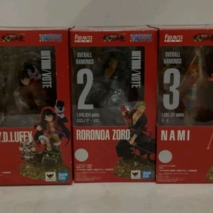 [미개봉] 피규아츠 원피스 wt100 3종 풀세트