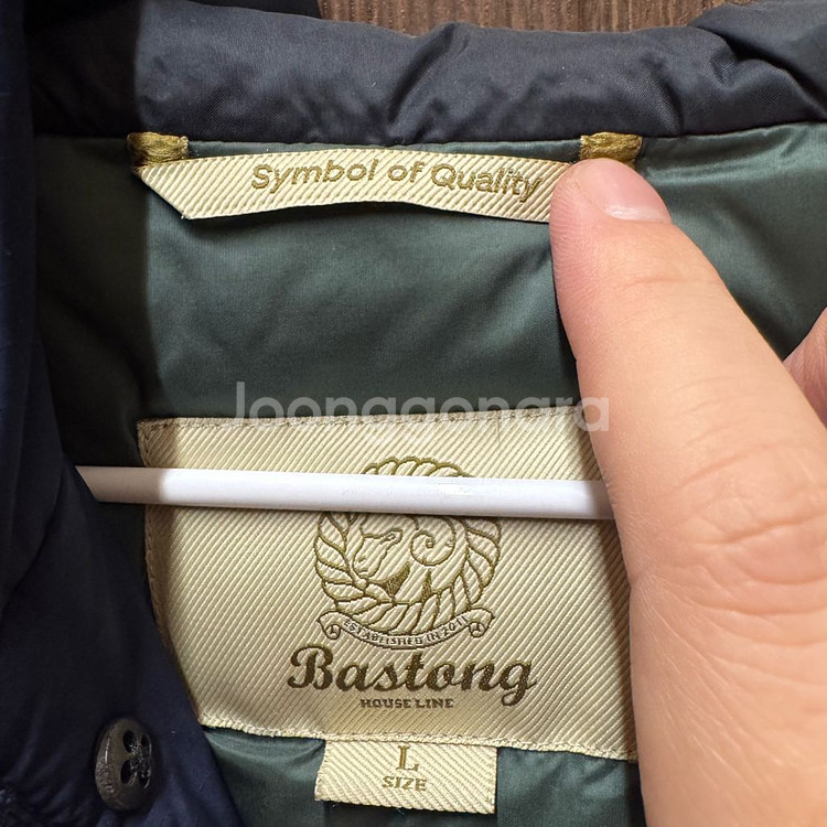 바스통 패딩 점퍼 L사이즈--2