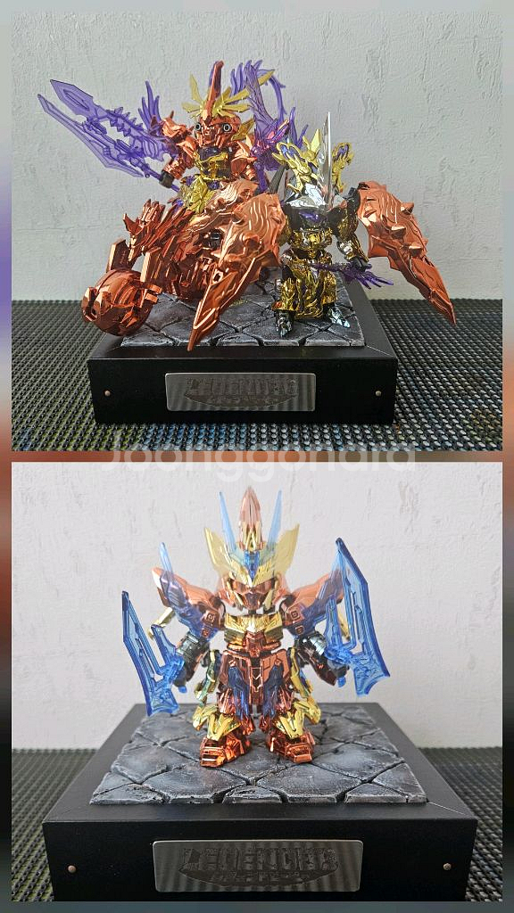 SD BB전사 SDCS SDW 사제코팅 맥기 다케다신겐 특전투구 방패--0