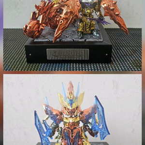 SD BB전사 SDCS SDW 사제코팅 맥기 다케다신겐 특전투구 방패