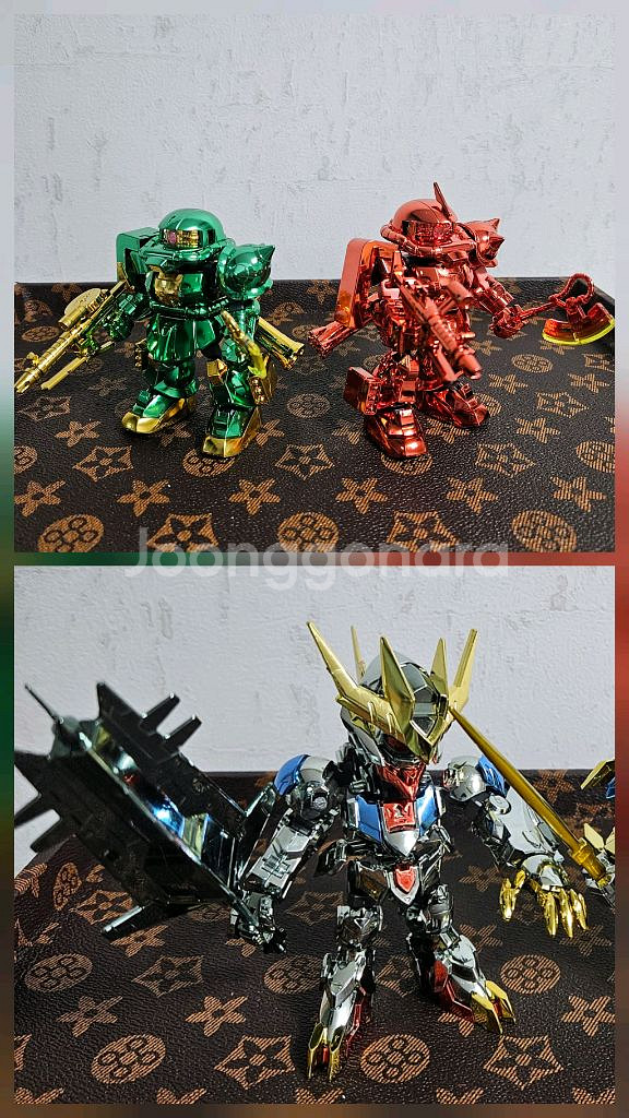 SD BB전사 SDCS SDW 사제코팅 맥기 다케다신겐 특전투구 방패--2