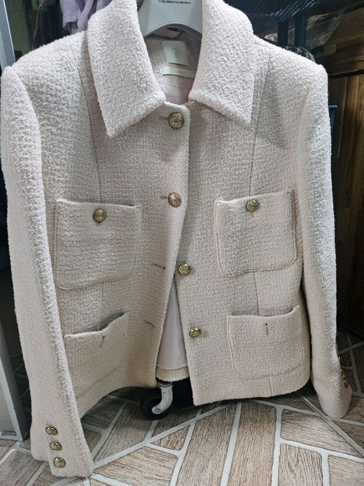 유메르 부클 트위드 자켓 이미지