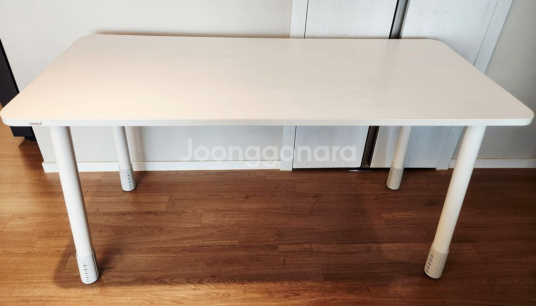 일룸 링키플러스 일반형 엣지 1400*60 높이조절 책상--5