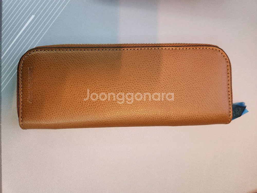 비스콘티 가죽 2구 펜파우치 판매합니다--1