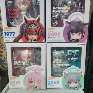 넨도로이드 블루아카이브, 우마무스메 판매합니다