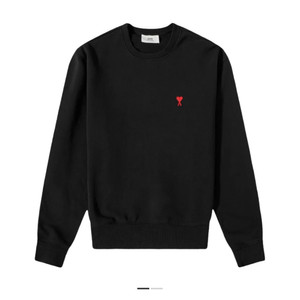 아미 레드 하트 맨투맨