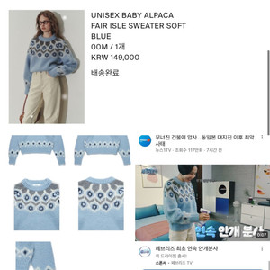 던스트 눈꽃니트